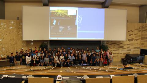 CERN Webfest 2017 group photo